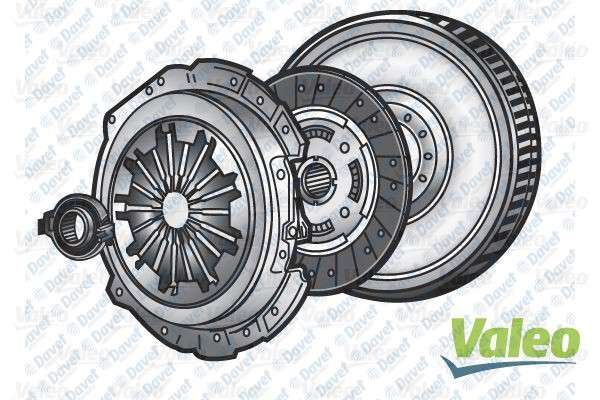 VALEO 835208 Volan + Baski + Balata + Rulman Vw Transporter T5 1.9 Tdi Sabit Volant 03>09